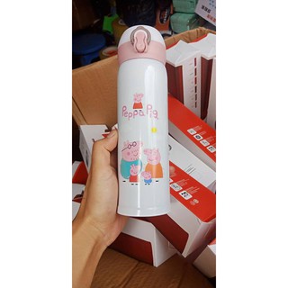 Bình giữ nhiệt 500ml Hình Heo Peppa
