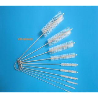 Bộ chổi rửa ống nghiệm 10 kích thước, 4 kích thước