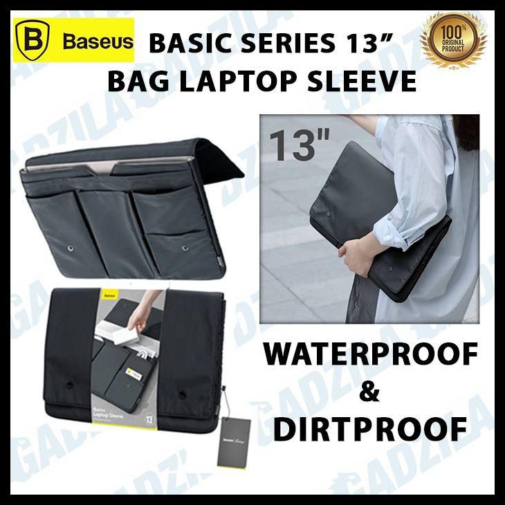 Baseus Túi Đựng Bảo Vệ Macbook Pro 13inch - Black 13inch Akl389 | BigBuy360 - bigbuy360.vn