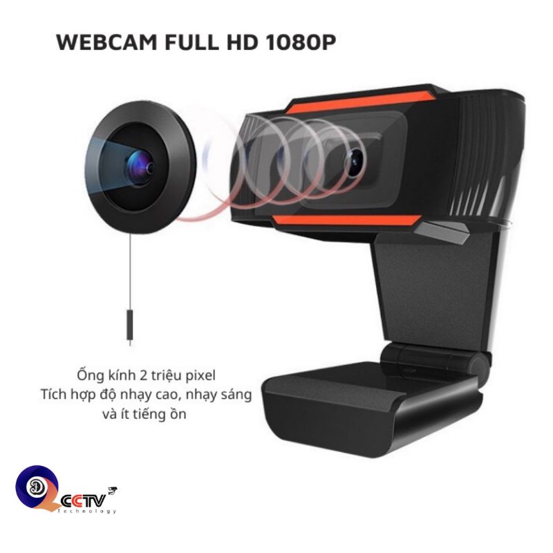 [CHÍNH HÃNG] Webcam máy tính, lap top cao cấp độ phân giải 480p, 720p, Full HD 1080p | BigBuy360 - bigbuy360.vn