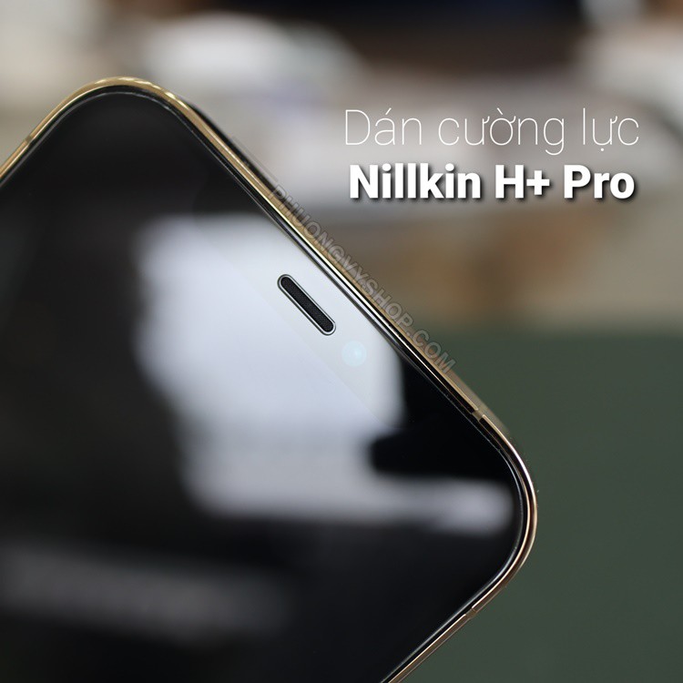 Dán cường lực Nillkin H+ Pro iPhone 12 series (trong suốt và full toàn màn hình)