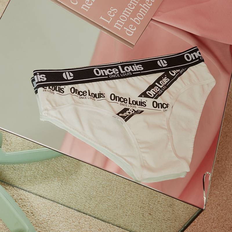 Quần lót nửa mông cotton viền chữ dáng thể thao cao cấp sexy - Kho Sỉ Mai Xuân