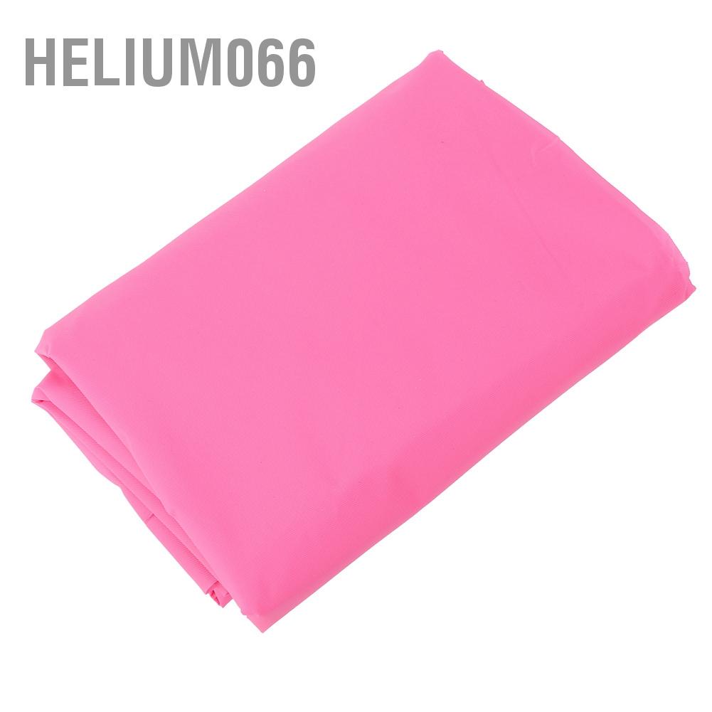 Áo mưa chống thấm nước di động có mũ trùm đầu với tay áo ngoài trời dành cho người lớn Màu đỏ hồng Helium066