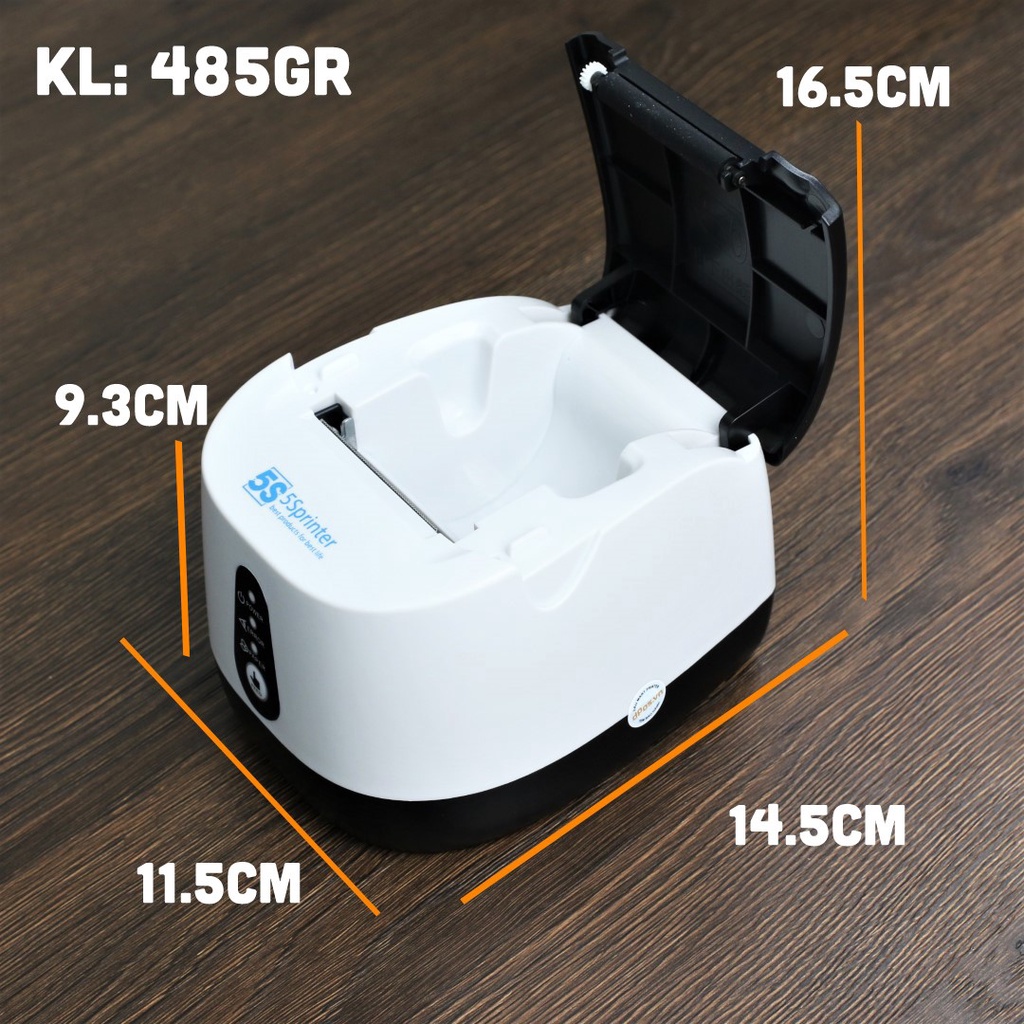 Máy in hóa đơn K58 bluetooth Gprinter iSH58 XP 58IIHV 58IIHB kết nối điện thoại in bill Viettelpay Pro &amp; App bán hàng