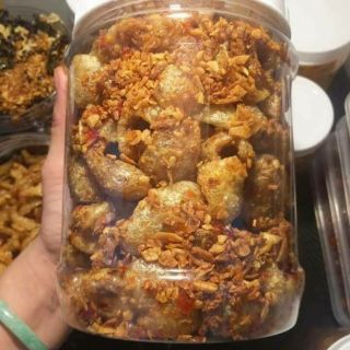 Da heo sấy tỏi hủ 200gr