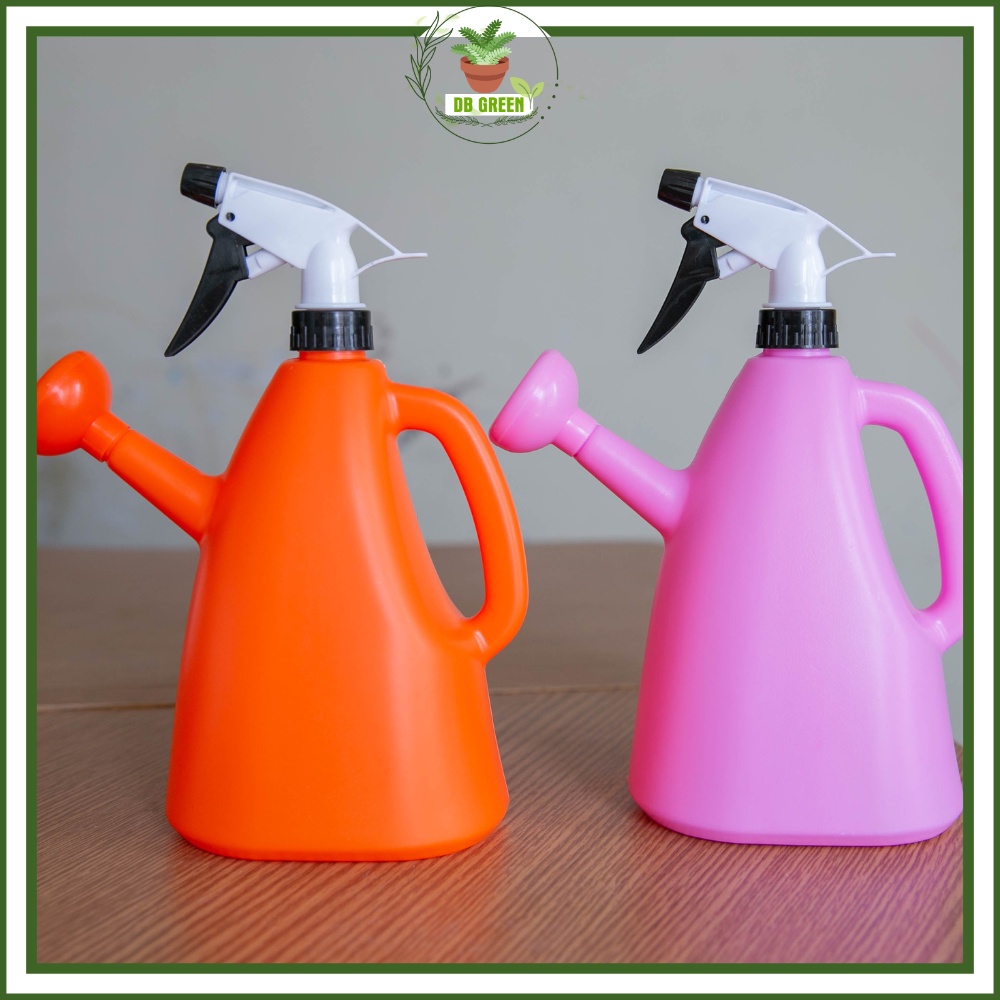 Bình Tưới Cây Vòi Hoa Sen 2 Trong 1, Bình Xịt 1L, Vòi Xịt Chỉnh Lực - Ô Doa Tháo Lắp