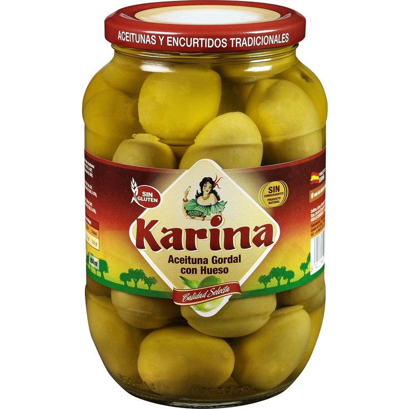 Quả Oliu Xanh Nữ Hoàng Nguyên Hạt Karina 7NgayShop 870g Nhập Khẩu Tây Ban Nha Date 2025 Loại Đặc Biệt Cao Cấp