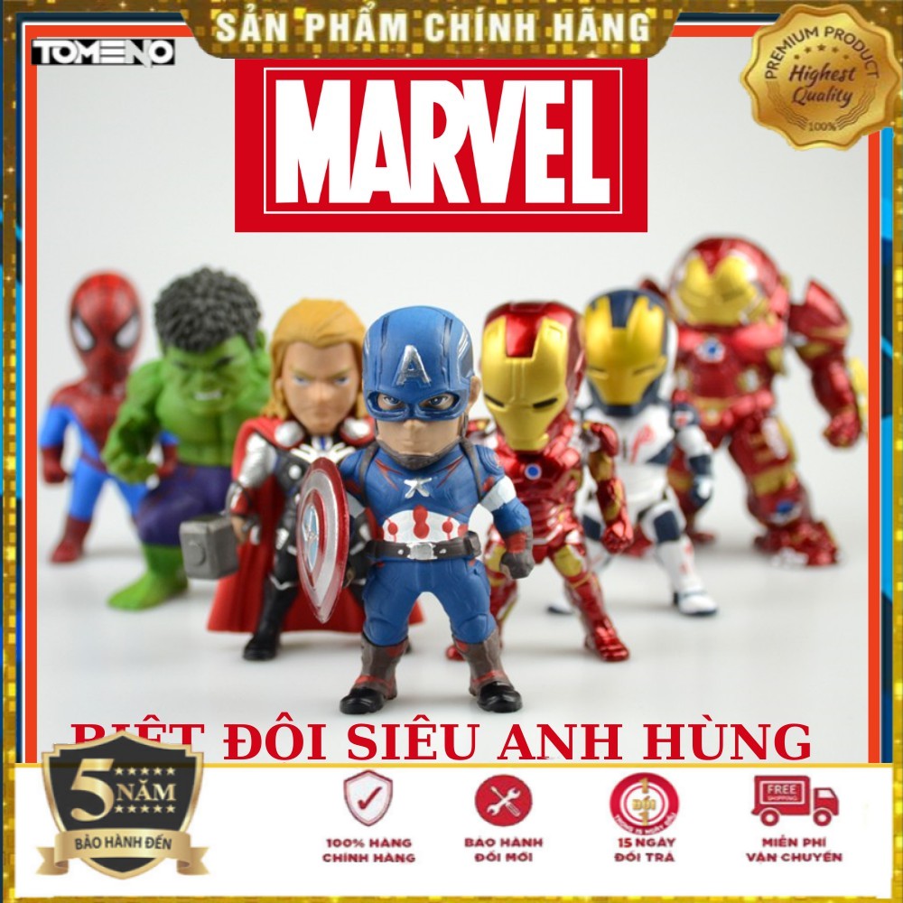 SIÊU ANH HÙNG bộ mới 8 nhân vật SIÊU ANH Hùng Marvel siêu độc