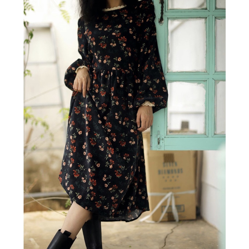 Hermione Dress - Đầm dạ hội phối ren, phong cách cổ điển