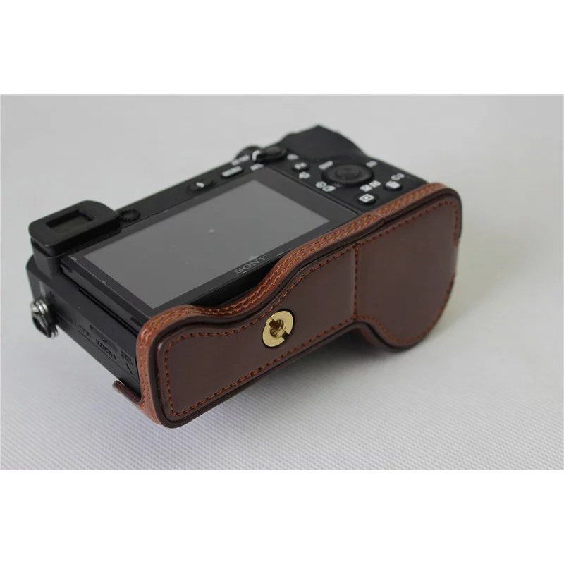 Túi Da Pu Đựng Máy Ảnh Sony A7C ZV-E10 ZVE10 A6600 A6500 A6400 A6300 A6100 A6000 A5100 A5000