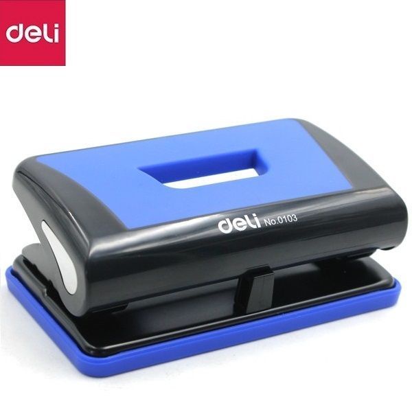 Máy đục lỗ Deli 0103 đục 2 lỗ 10 tờ/lần