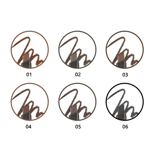 Bút kẻ lông mày The Face Shop 0.3g phong cách Hàn Quốc