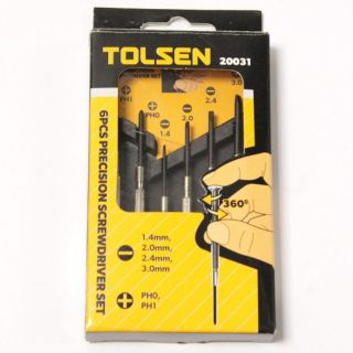 BỘ TUA VÍT 6 CHI TIẾT TOLSEN 20031