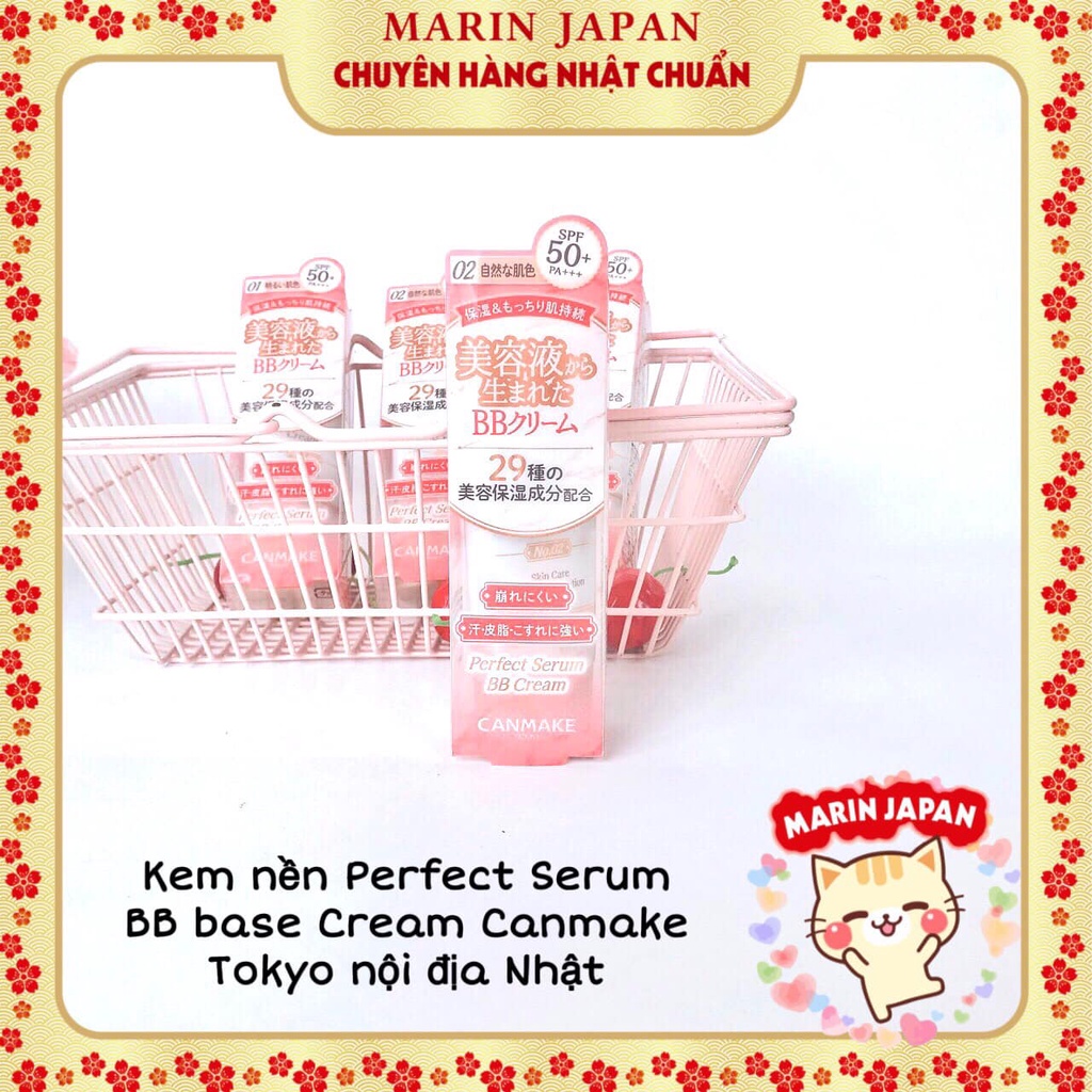 Kem nền Perfect Serum BB cream Hãng Canmake Tokyo Nhật Bản