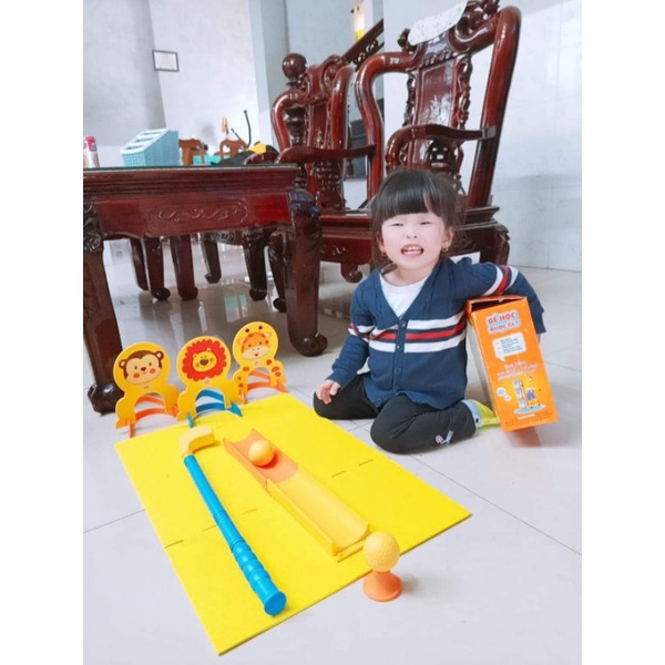 Bộ đồ chơi đánh golf grow mini cho bé