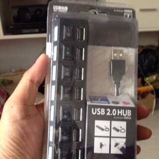 HUB USB 7 cổng ổ điện có công tắc