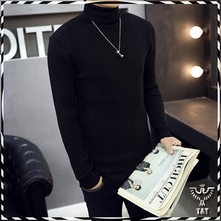 Áo len nam vặn thừng cổ lọ kiểu dáng hàn quốc mẫu mới nhất 2020 AL11