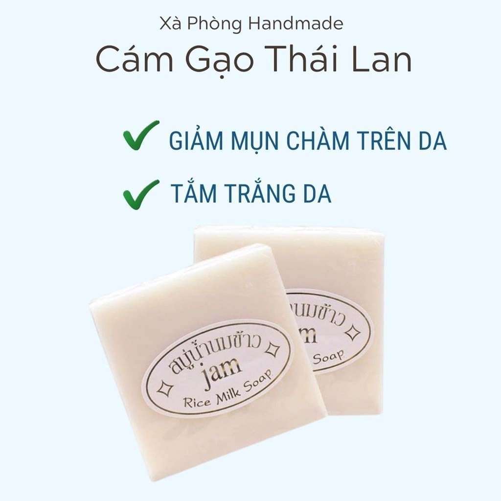 🍊THAILAND🍊 6 Xà Phòng Cám Gạo Cam Nghệ Trắng Da Và Ngăn Ngừa Mụn Chính Hãng Thái Lan
