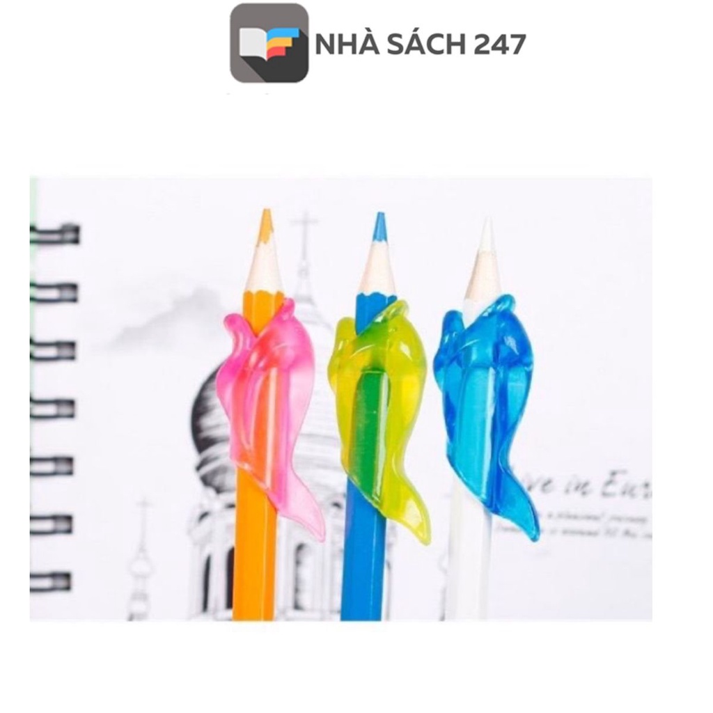 Định vị bút hình con cá - định vị cầm bút Thích hợp với tất cả các loại bút có đủ hình dạng, kích thước