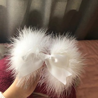 Nơ lông vũ (hàng có sẵn)