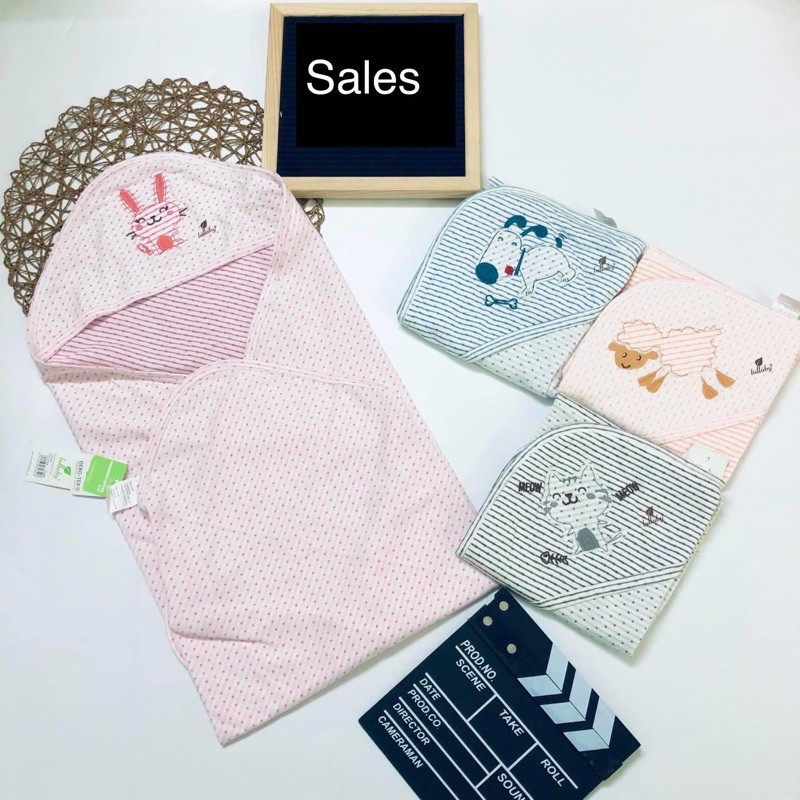 Lullaby - Chăn ủ cotton 1 lớp