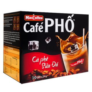Cà phê Phố sữa đá (10 gói x 24g)