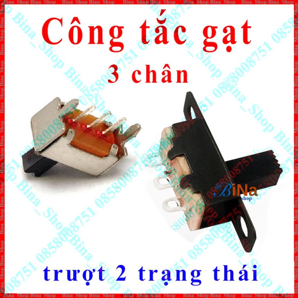 Công tắc trượt 2 trạng thái 2 kiểu dáng tự chọn bedau2021
