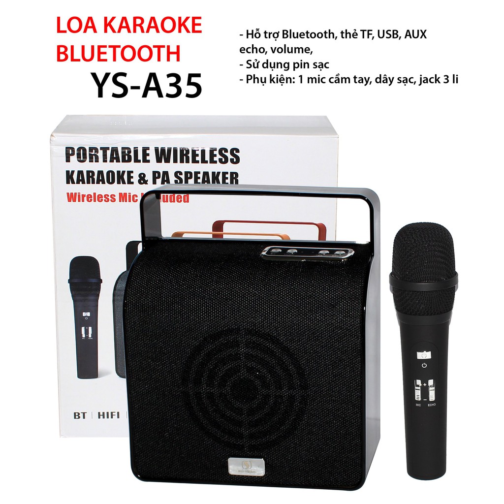 Loa karaoke bluetooth YS-A35