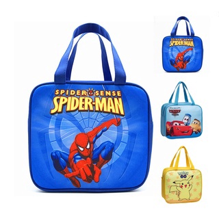 Túi cơm giữ nhiệt không thấm nước Túi Đựng Hộp Cơm Trưa Họa Tiết Hoạt Hình Dễ Thương Cho Các Bé