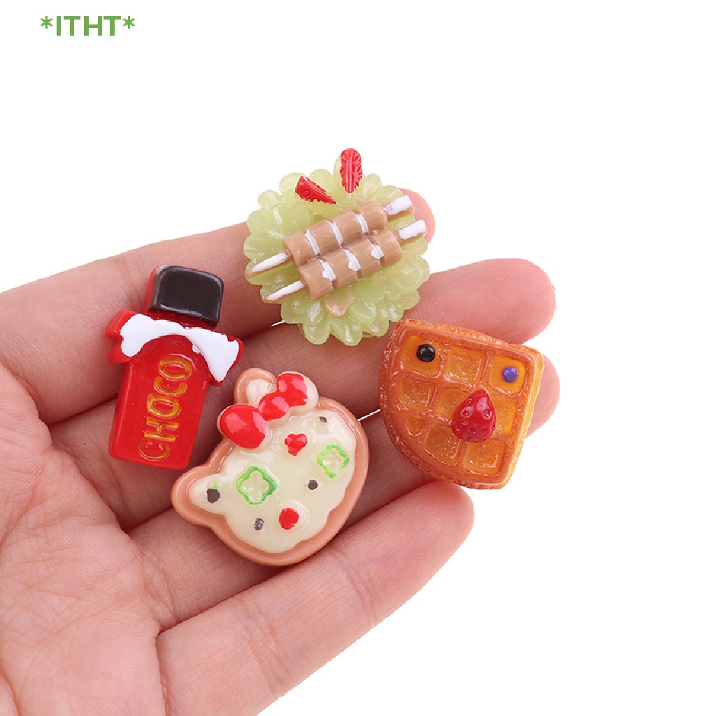 Set 2 / 5 Đồ trang trí Thức Ăn Mini Trang Trí Nhà Búp Bê Mới