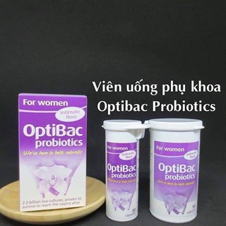 Optibac Tím Phụ Khoa - Phòng Ngừa Hỗ Trợ Điều Trị Viêm Phụ Khoa
