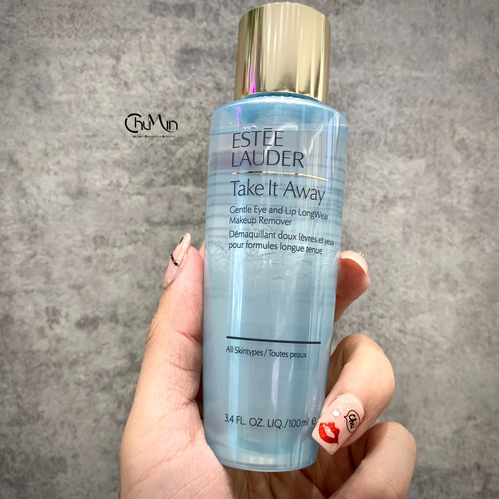 Nước Tẩy Trang Chuyên Dụng Giành Cho Vùng Mắt Môi EsteeLauder Takeit Away 100ml