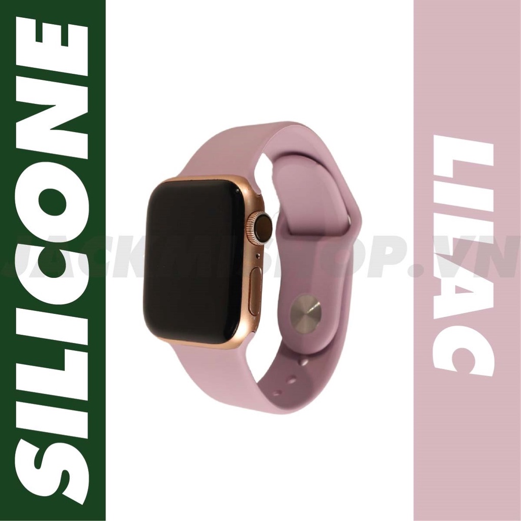 [FULL BOX] Dây Silicon hàng Chuẩn Loại 1 cho Apple Watch Series 1/2/3/4/5/6/7