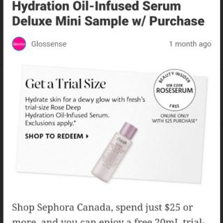 Tinh chất Rose Deep Hydration Oil-Infused Serum