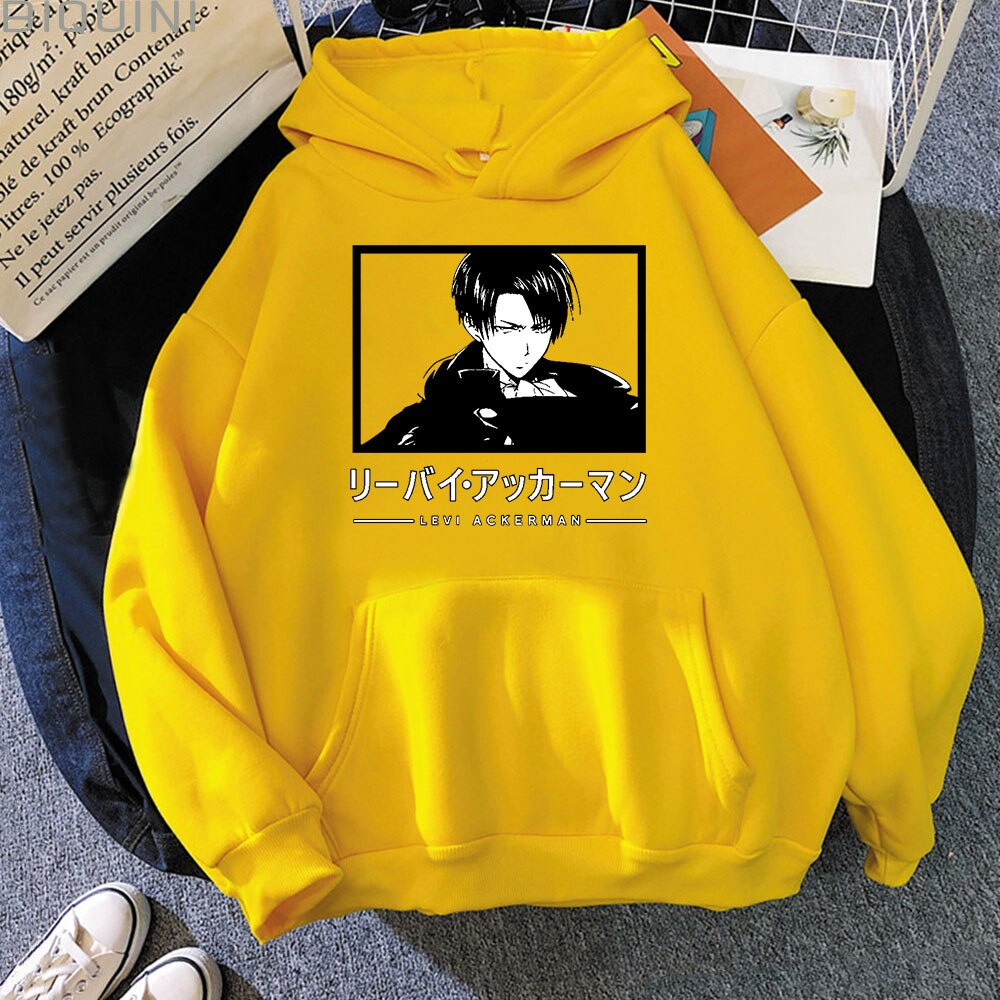 🔥HOT HOT🔥 BST ÁO Hoodie Dáng Rộng In Hình Anime Attack On Titan Thời Trang Cho Nam | BigBuy360 - bigbuy360.vn