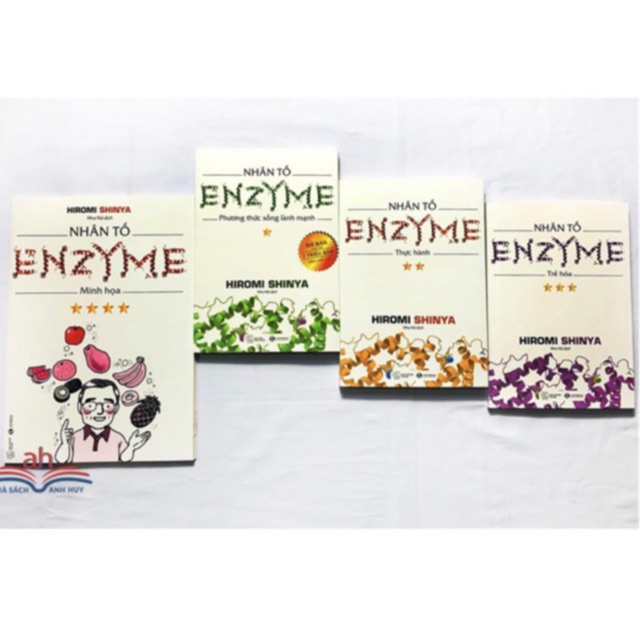 [Mã LTBAUAB25 giảm 7% đơn 99K] Sách - Nhân Tố Enzyme (Trọn Bộ 4 Cuốn) (Tái bản mới nhất)