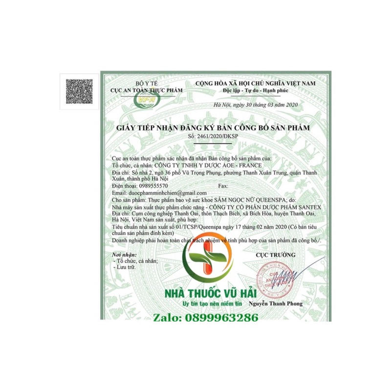 Viên uống Sâm Ngọc Nữ tăng nội tiết tố nữ, giảm nám sạm da, tăng sinh lý nữ - Vỉ 30 viên | BigBuy360 - bigbuy360.vn