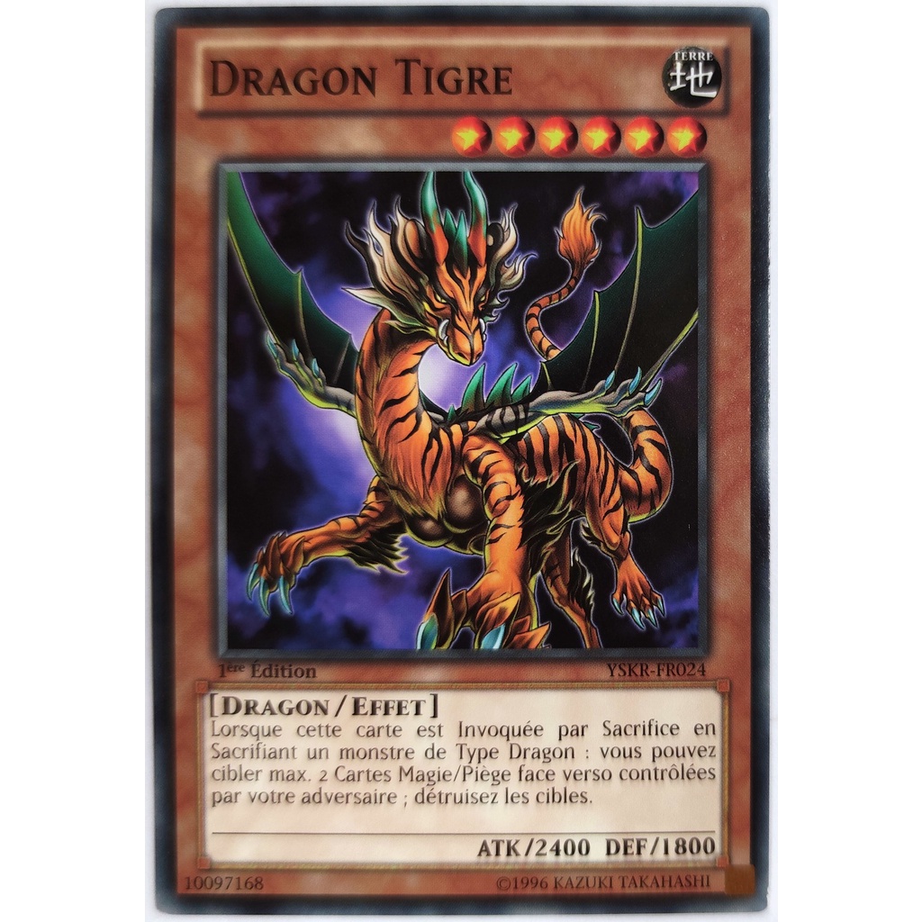 [Thẻ Yugioh] Tiger Dragon |EN+FR| Rare / Common (Duel Monsters)