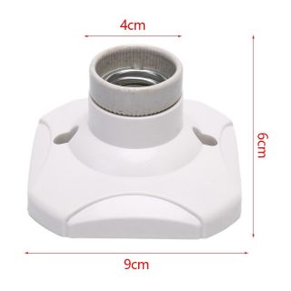 Chui sứ chịu nhiệt e27(đuôi đèn bằng sứ, chuôi đèn sứ cách nhiệt)