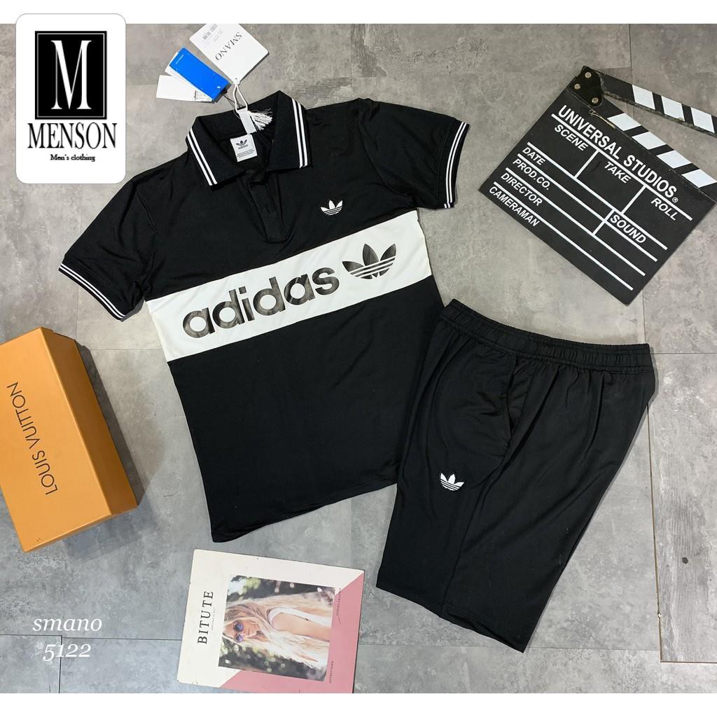 Đồ Bộ Nam cao cấp mùa hè chất mát - Bộ thể thao nam cổ tròn ngắn tay, co giãn thoáng mát MENSON L79 | BigBuy360 - bigbuy360.vn