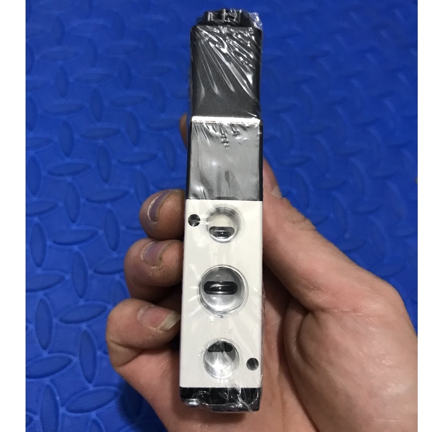 Van điện từ khí nén AIRTAC 5/2 4V210-08 hàng loại xịn, van khí nén solenoi van điều khiển xi lanh khí nén