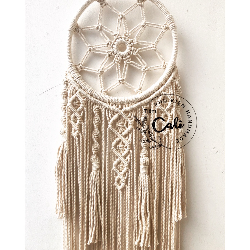 Dreamcatcher Macrame decor trang trí tường nhiều kích thước - Ảnh thật và video