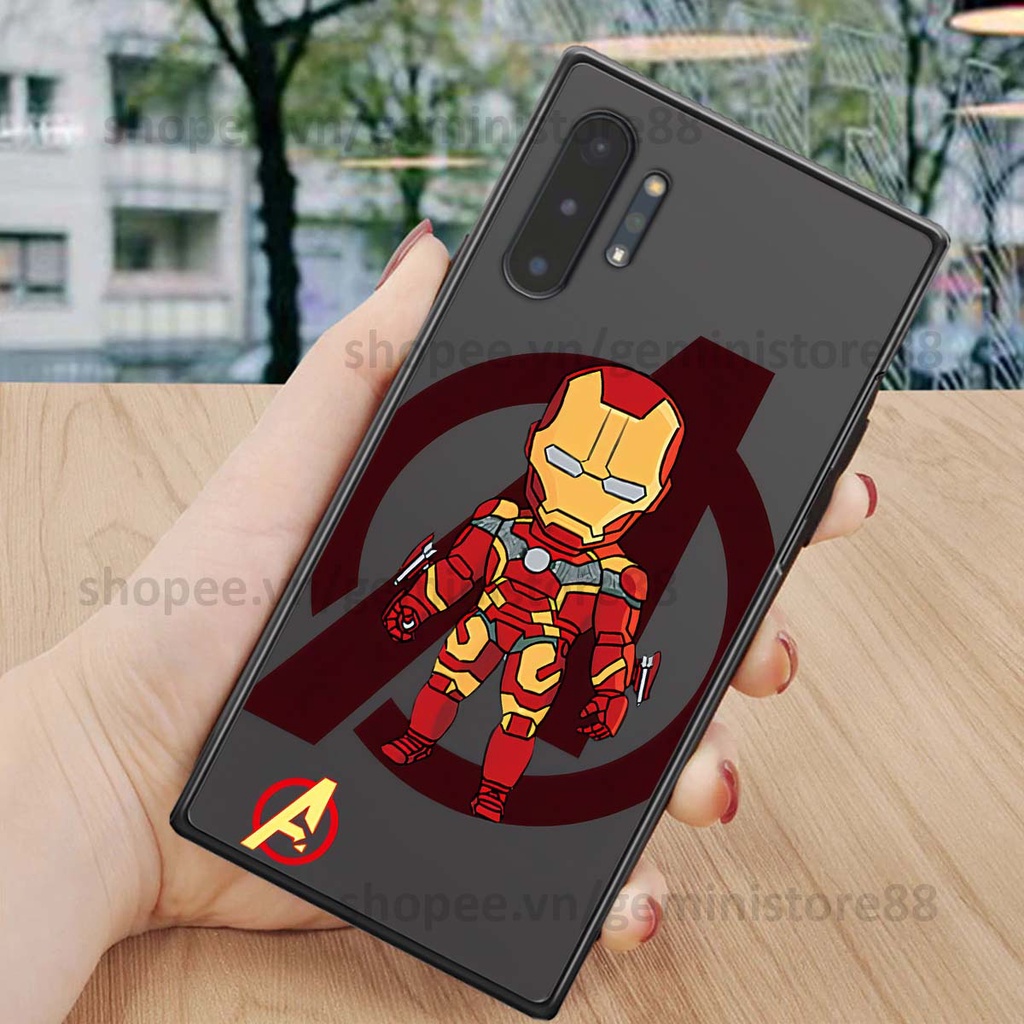 Ốp Samsung Note 10 / Note 10 Plus / Note 10+ siêu anh hùng mar.vel biệt đội avengers mạnh mẽ thể thao cá tính
