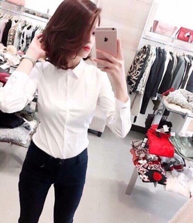 Sơ mi trắng kèm ảnh thật
