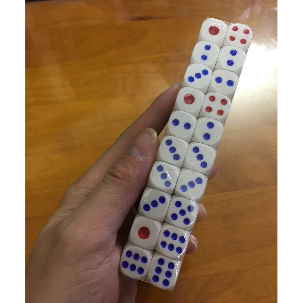 Set 100 viên xí ngầu  tiện dụng