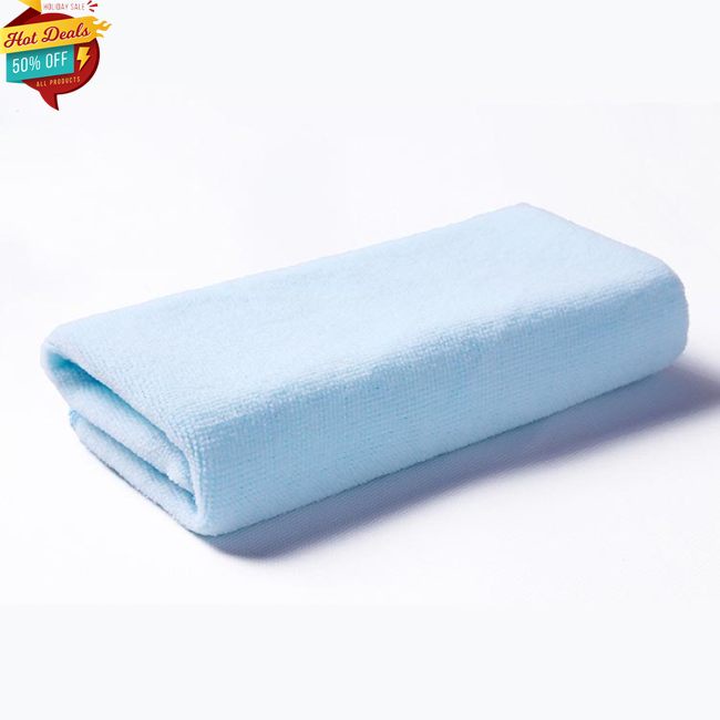 COD 25*25cm Car Wash Towel Soft Microfiber Fiber Buffing Fleece Car Wash Towel Absorbent Dry Cleaning Kit