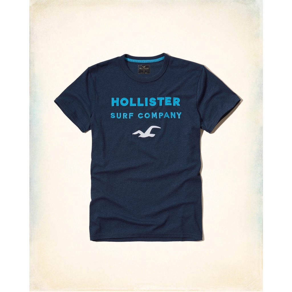 Áo thun Hollister Navy Company new [100 % cotton bông xịn đẹp]