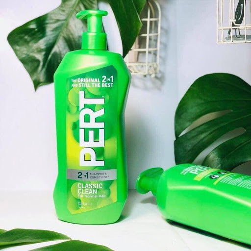 DẦU GỘI PERT CLASSIC CLEAN 2IN1 CÓ VÒI 1 lít