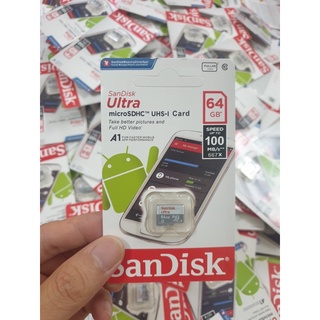 Thẻ nhớ microsd sandisk ultra 32gb/64gb 100mb/s chính hãng chuyên camera