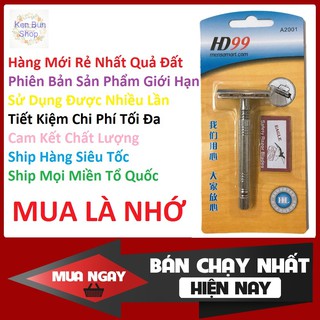 [ Rẻ Nhất Quả Đất ] Dao Cạo  Râu Cán Tháo Rời INOX Phiên Bản Giới Hạn A2001 [ Video Hình Thật  Ảnh Thật Sản Phẩm ]
